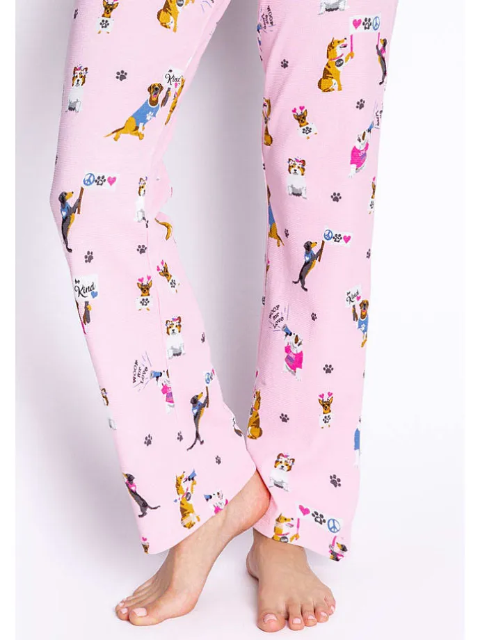 Pyjama-Hose in Rosa