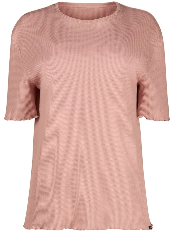 Pyjama-Oberteil in Rosa
