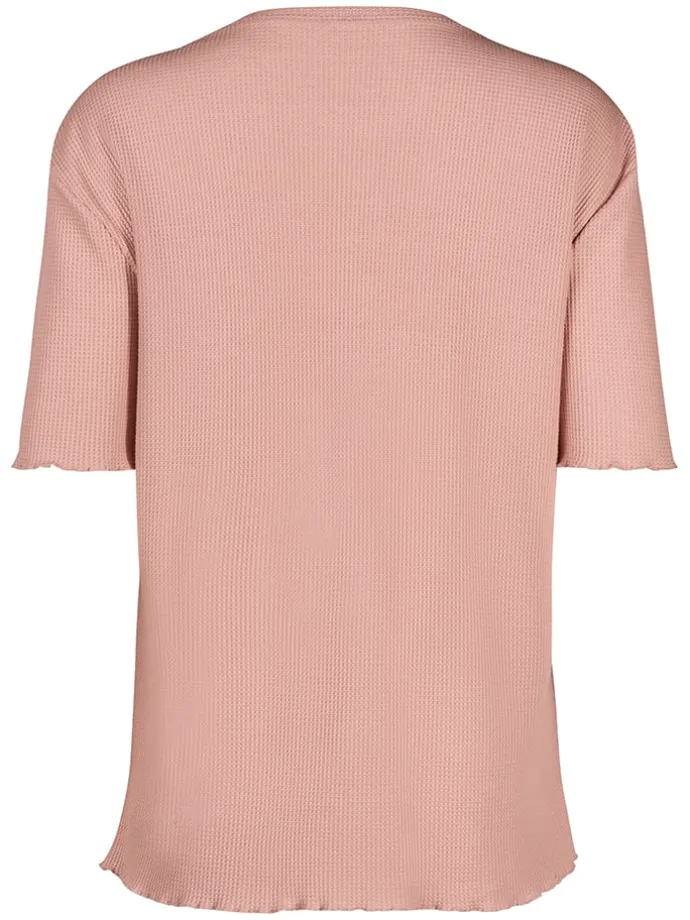 Pyjama-Oberteil in Rosa