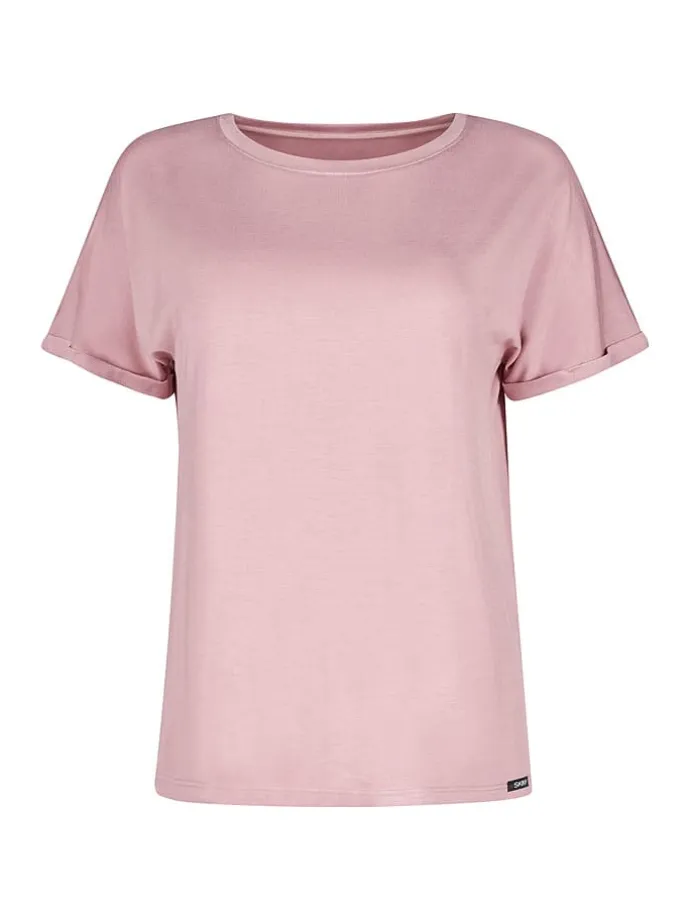 Pyjama-Oberteil in Rosa