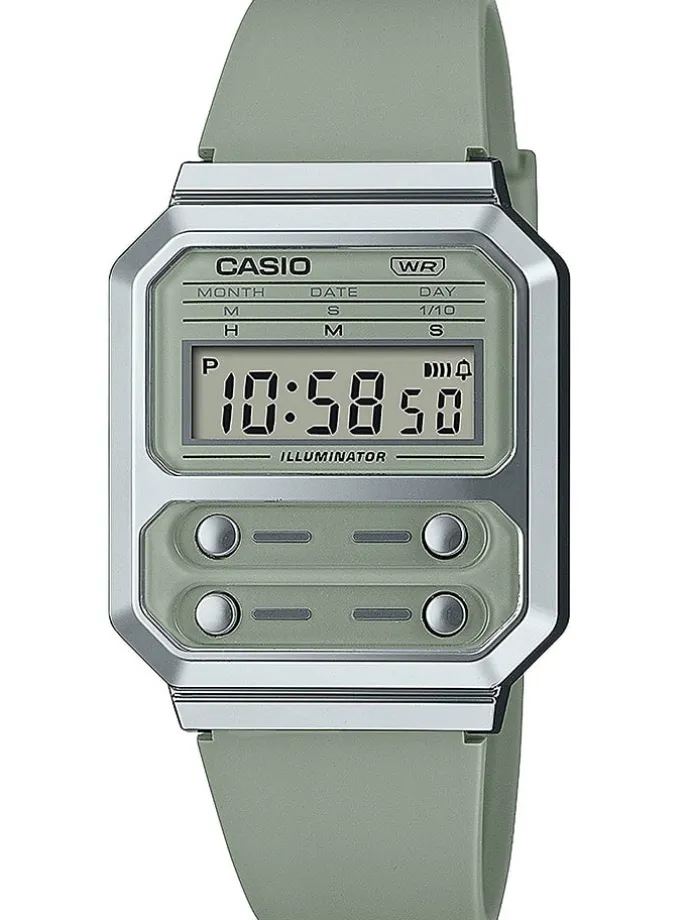 Quarzuhr "Casio Collection Vintage" in Khaki