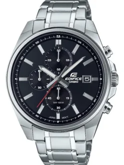 Quarzuhr "Casio-Edifice" in Silber