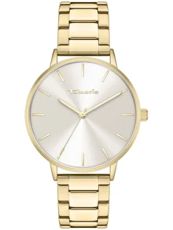 Quarzuhr in Gold