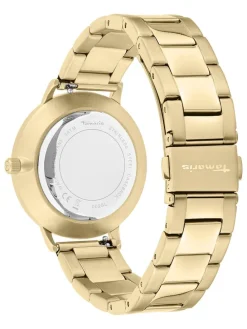 Quarzuhr in Gold
