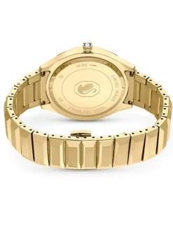 Quarzuhr in Gold/ Grün/ Weiß