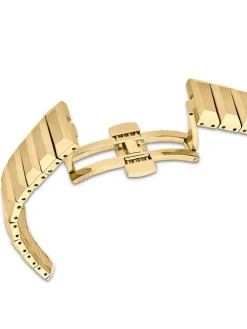 Quarzuhr in Gold/ Grün/ Weiß