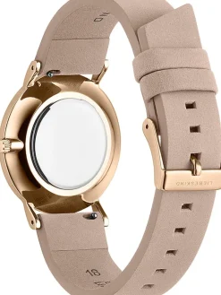 Quarzuhr in Rosa/ Roségold/ Weiß