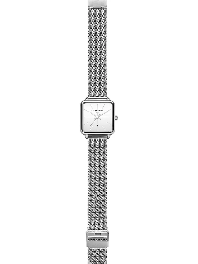 Quarzuhr in Silber