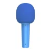 Qware Kabelloses Karaoke Mikrofon mit Bluetooth & Lautsprecher in Blau