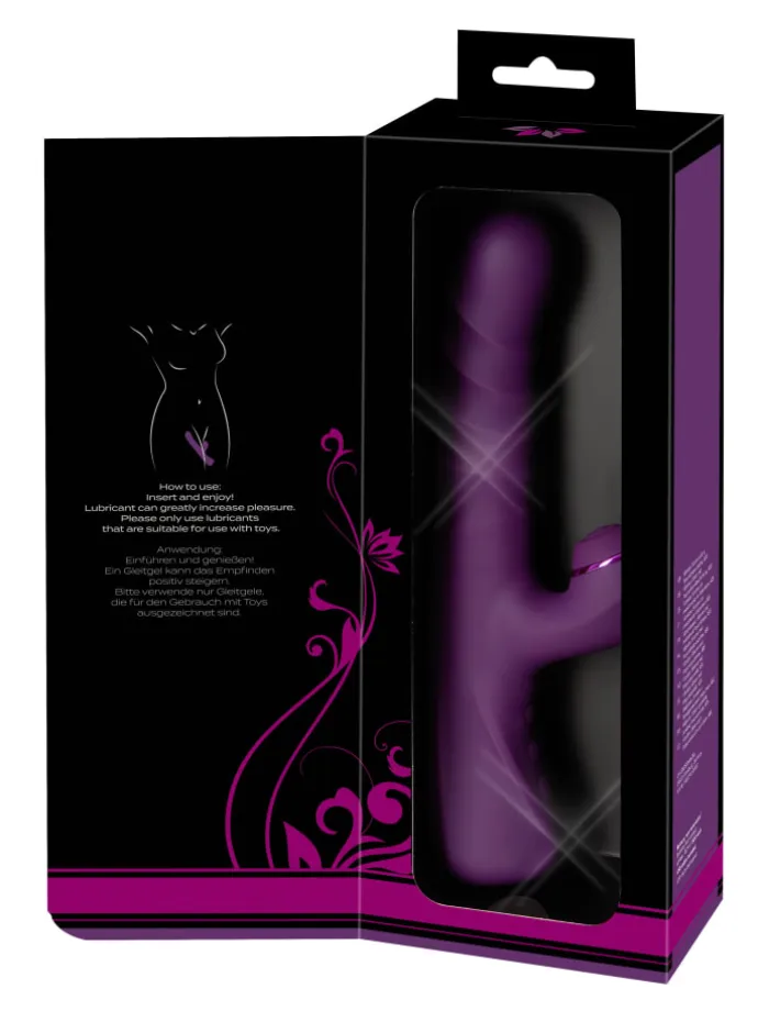 Rabbitvibrator 3 Function Rabbit Vibrator in lila