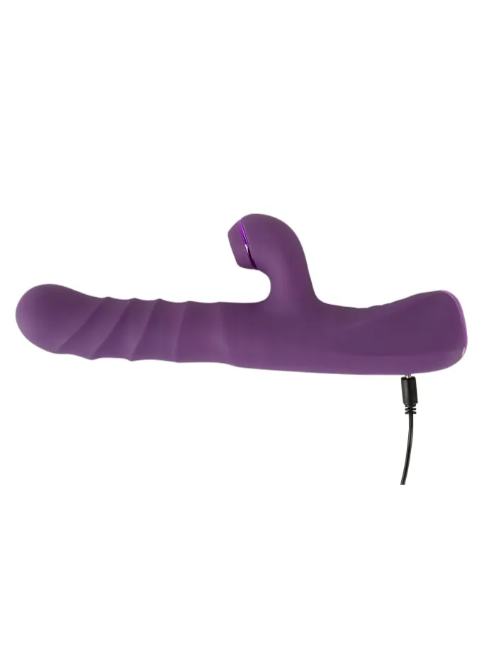 Rabbitvibrator 3 Function Rabbit Vibrator in lila
