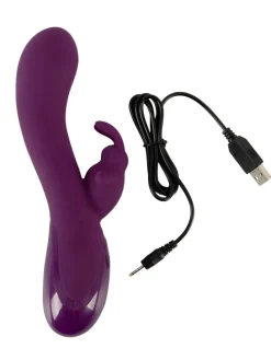 Rabbitvibrator G-Spot Rabbit Vibrator in lila