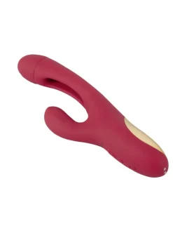 Rabbitvibrator Rabbit Vibrator with G-Spot Stimulation in rot