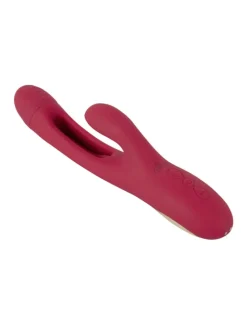 Rabbitvibrator Rabbit Vibrator with G-Spot Stimulation in rot
