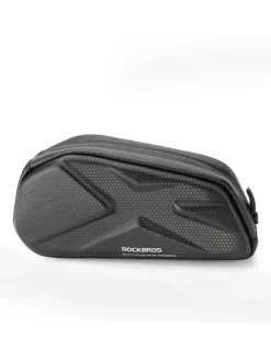 Rahmen-Fahrradtasche 1,4l starr – Schwarz