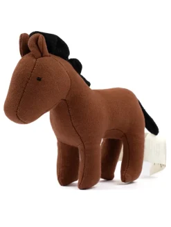 Rassel "Horse Hildur" in Braun - ab Geburt
