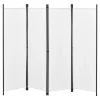Raumteiler Huesca - 4-teilig in Beige (H)171cm (B)200cm