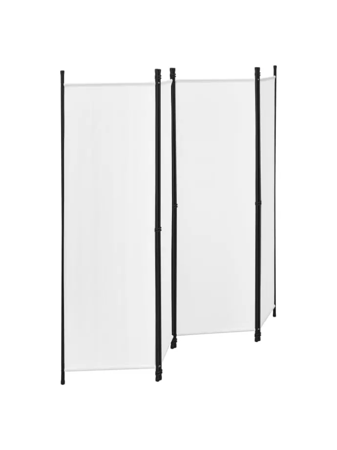 Raumteiler Huesca - 4-teilig in Beige (H)171cm (B)200cm