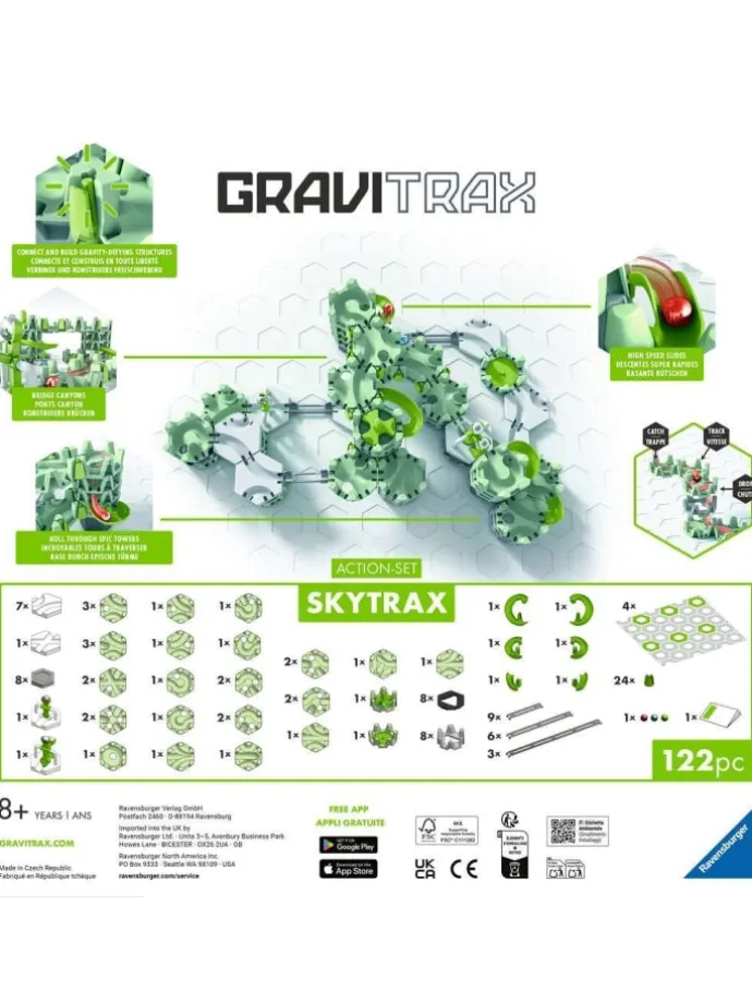 Ravensburger Bauspiel Action-Set M Skytrax in bunt