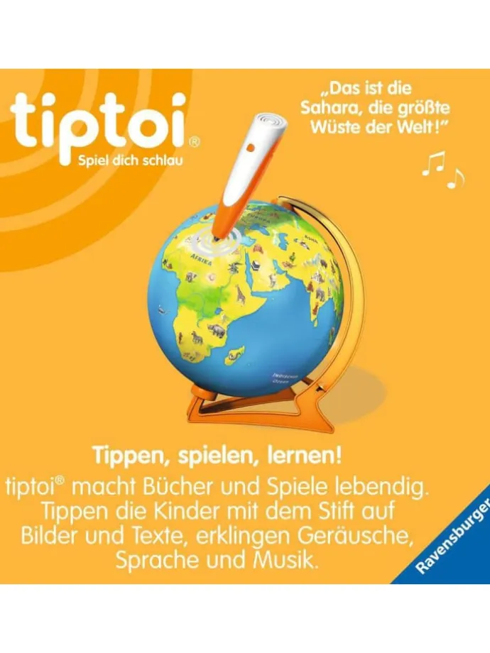 Ravensburger Lernspiel Mein interaktiver Junior Globus in bunt