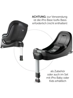 Reboard Kindersitz iPro Kids - i-Size (bis in blau,silber