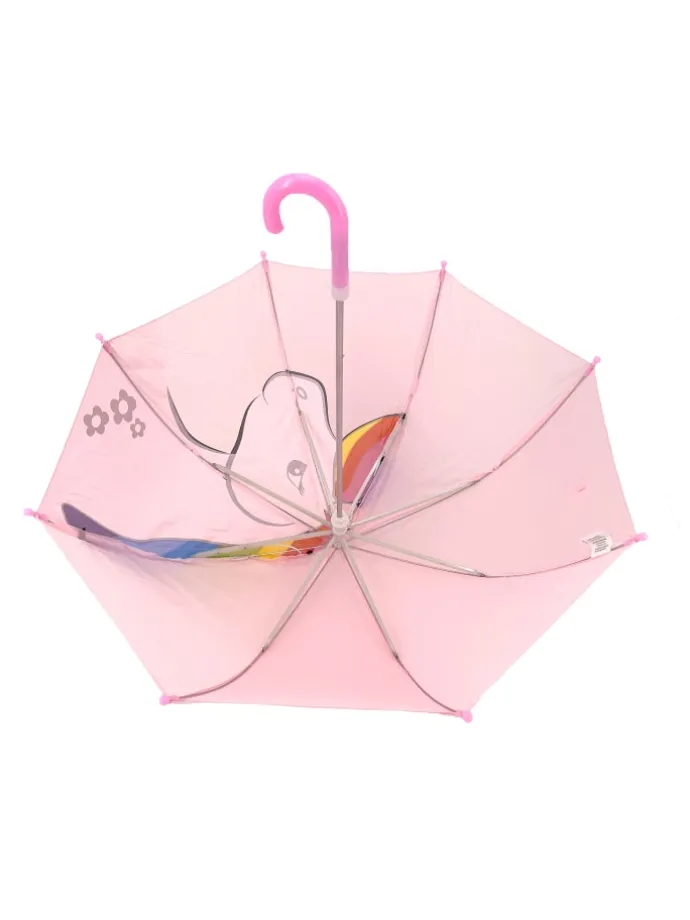 Regenschirm 3D in Rosa