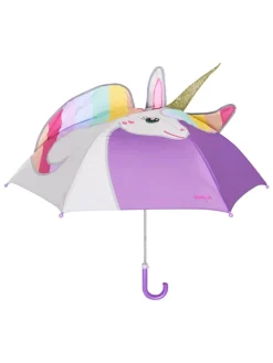 Regenschirm Einhorn in Flieder