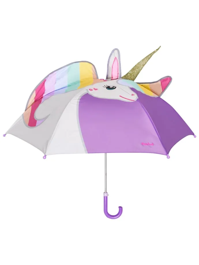 Regenschirm Einhorn in Flieder
