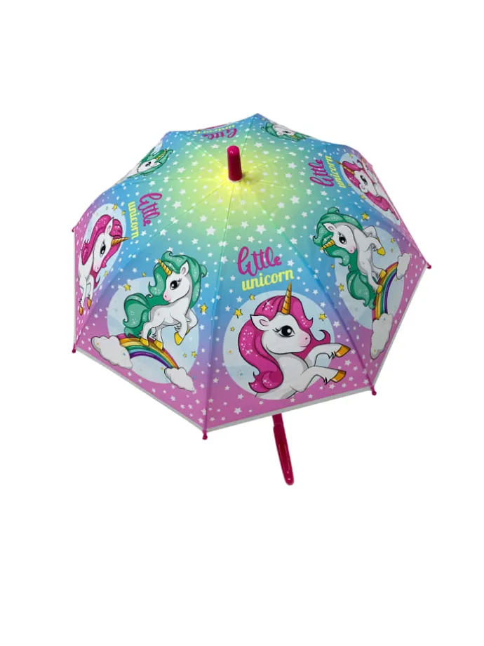 Regenschirm Einhorn in Mehrfarbig