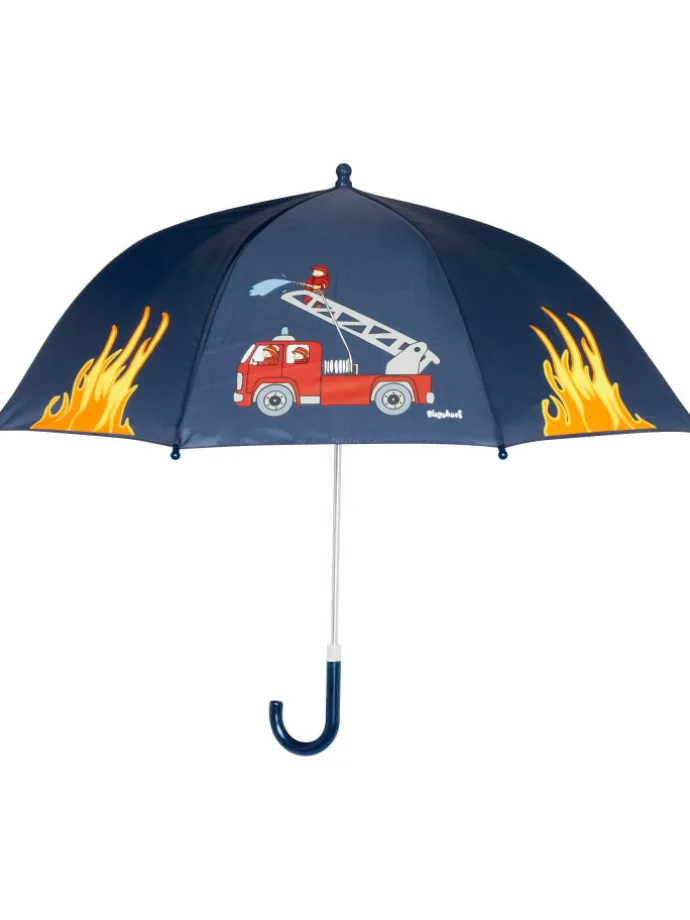 Regenschirm Feuerwehr in Marine