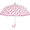 Regenschirm Herzchen in Transparent