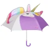 Regenschirm in Flieder/ Weiß