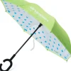 Regenschirm in frisgroen