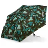 Regenschirm in Schwarz/ Türkis
