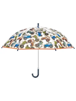 Regenschirm in Weiß/ Bunt