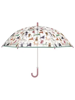 Regenschirm in Weiß/ Bunt