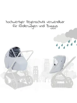 Regenschutz für Walk N Care Kinderwagen
