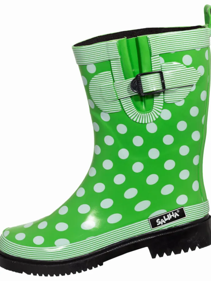 Regenstiefel Dorin-K in hellgrün/multi