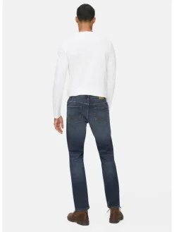Regular Fit 5-Pocket Hose in Dunkelblau