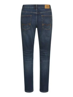 Regular Fit 5-Pocket Hose in Dunkelblau