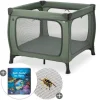 Reisebett & Laufgitter Sleep N Play SQ Set in gruen