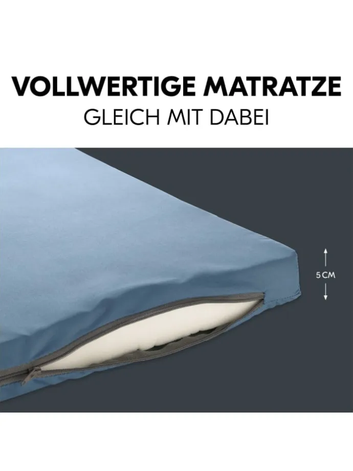 Reisebett & Laufgitter Sleep N Play SQ Set in blau