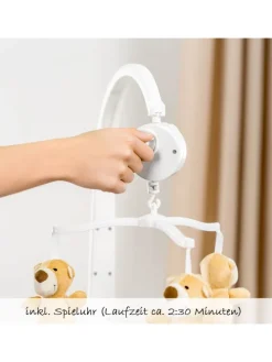 Reisebett Babycenter - Zoo in beige,braun,motiv