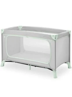 Reisebett Dream N Play Plus (mit seitlichem in grau,gruen