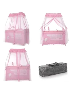 Reisebett, Laufstall Magic Sleep in rosa
