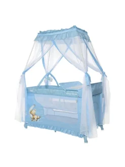 Reisebett, Laufstall Magic Sleep in blau