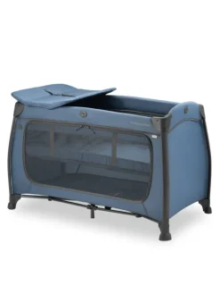 Reisebett Play N Relax Center mit Wickelauflage, in blau