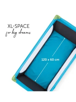 Reisebett Set Dream N Play inkl. Alvi Reisebett-Matratze in blau
