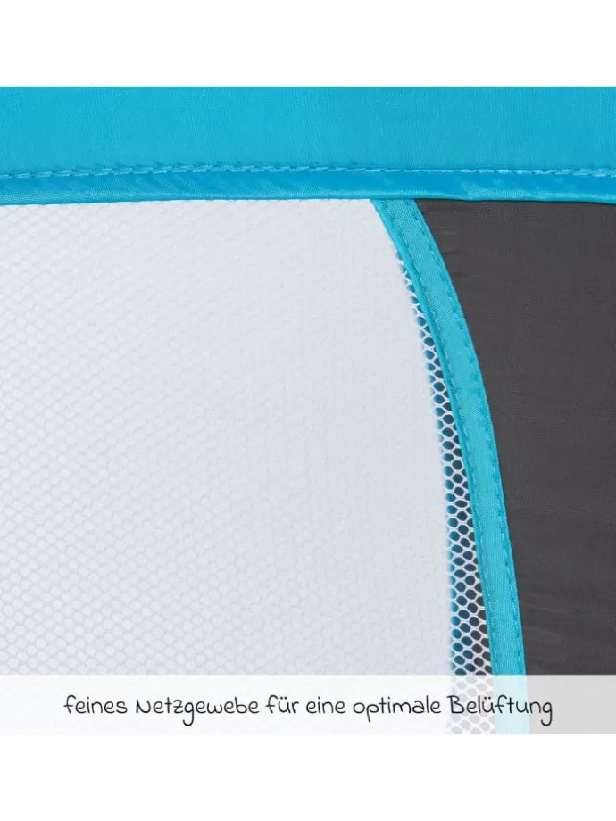 Reisebett Set Dream N Play inkl. Alvi Reisebett-Matratze in blau