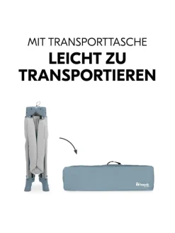 Reisebett Set Dream N Play Plus inkl. Alvi in grau,blau